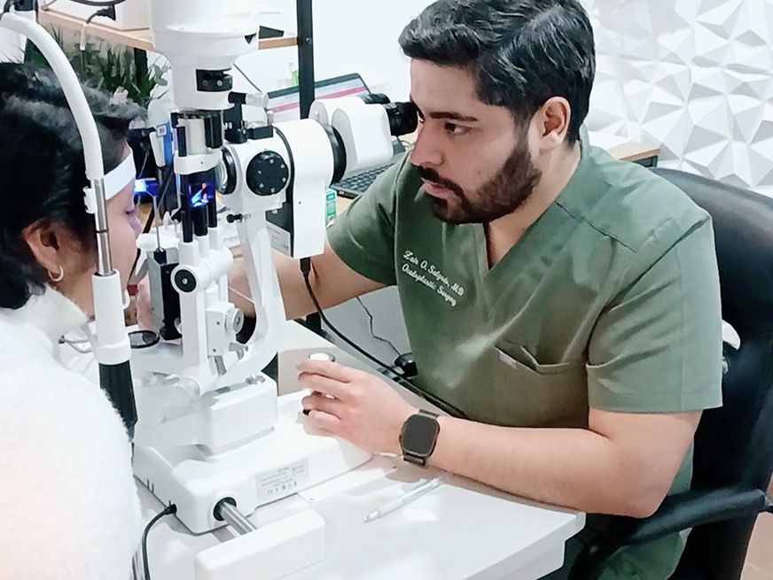 Consulta oftalmológica